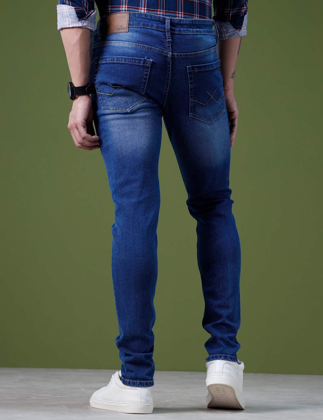 Soft Shade Blue Casual Jeans