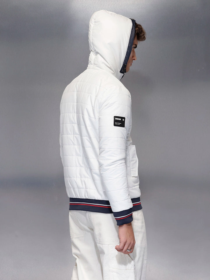 Snow White Urban Puffer Jacket | White