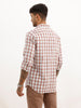 Classic Slim Fit Checkered Shirt | Rust