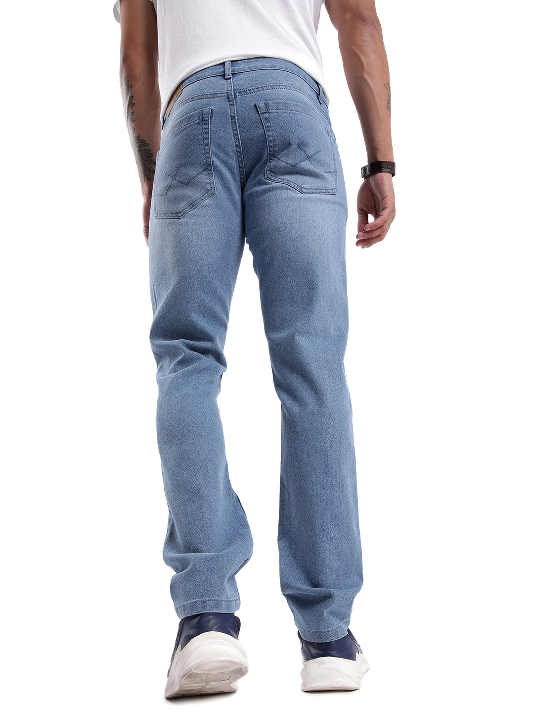 Superstone Light Washed Denim Jeans