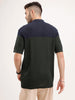 Oversized Flat Knit Shirt  | Olive