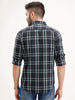 Regular Fit Checkered Shirt | Green