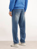 Loose Fit Denim Jeans | Light Blue | WUJN2329M