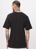 Bold Solid Black Crew Neck T-Shirt