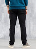 Slim Fit Casual Trousers | Black