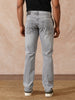 Light Fade Straight Fit Jeans | Grey