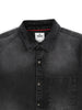 Black Twill Denim Shirt