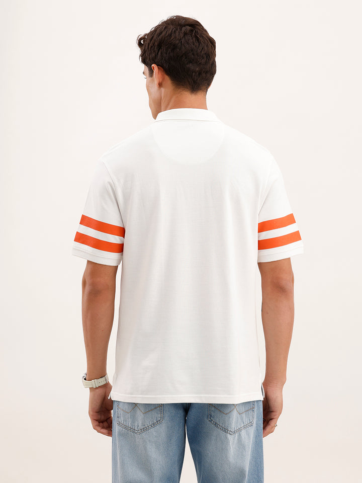 Wrogn x SRH Travel Polo | White