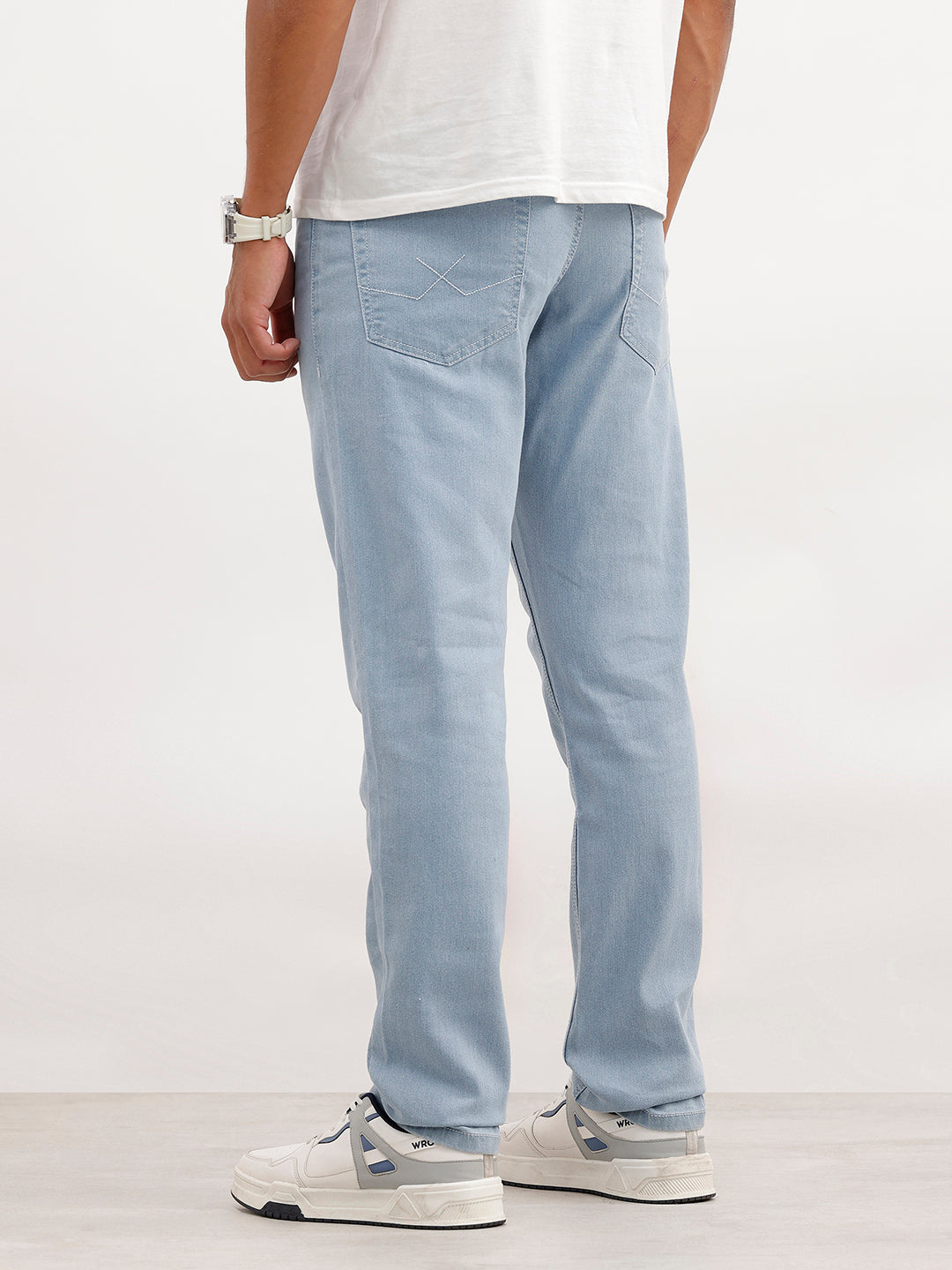 Slim Fit Denim Jeans | Light Blue
