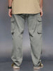 Men’sLoose fit cargo trousers | Olive