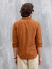 Double Pocket Overdyed Shirt | Brown