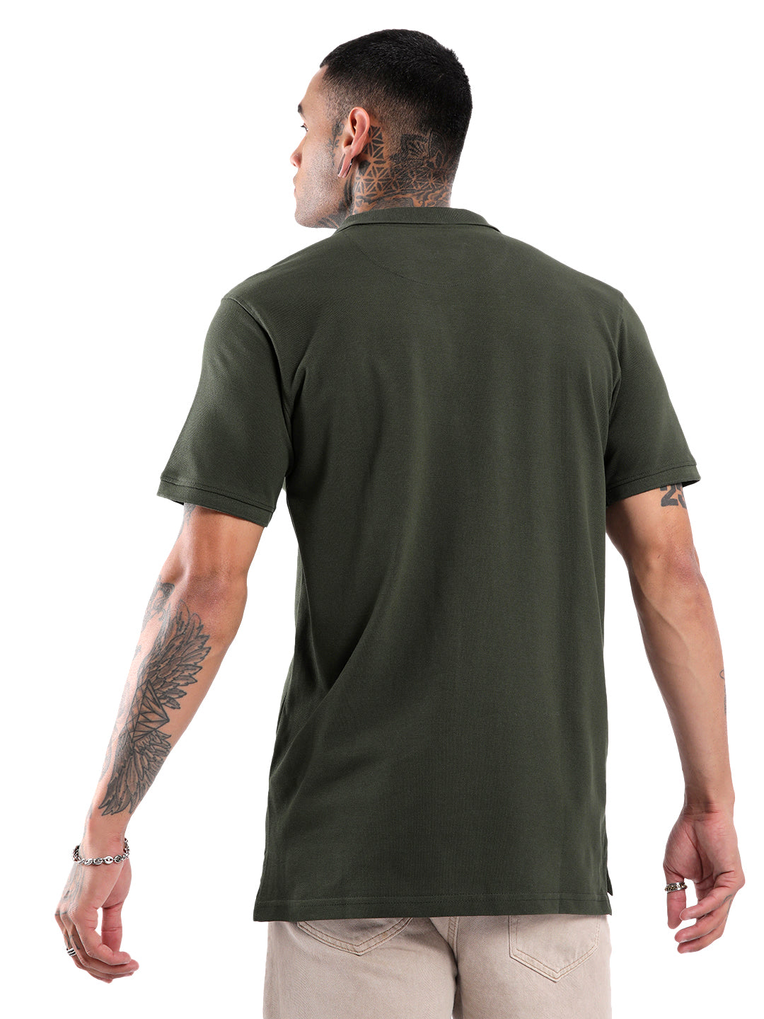 Olive Green Timeless Polo T-Shirt