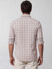 Classic Checkered Full Sleeve Shirt | Brown