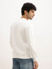 Classic Placement Printed Sweatshirt | Off White