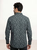 Slim Fit AOP Full Sleeve Shirt | Grey