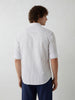 Comfort Fit Striped Shirt | Black