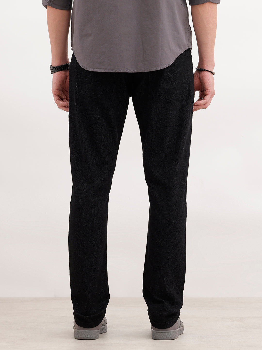 Slim Fit Stretchable Jeans | Black