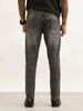 Washed Slim Crop Fit Denim Jeans | Grey