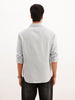 Solid Regular Fit Full Sleeve Shirt | Grey | WWSH9179F