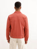 Classic Regular Fit Denim Jacket | Rust