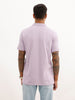Solid Slim Fit Polo T-Shirt | Purple