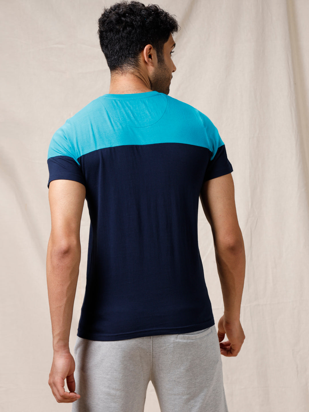 Slim Fit Colourblocked T-Shirt