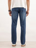Classic Relaxed Fit Denim Jeans  | Blue