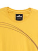 Yellow Casual Printed T-Shirt