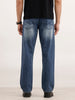 Anti Fit Faded Denim Jeans  | Light Blue