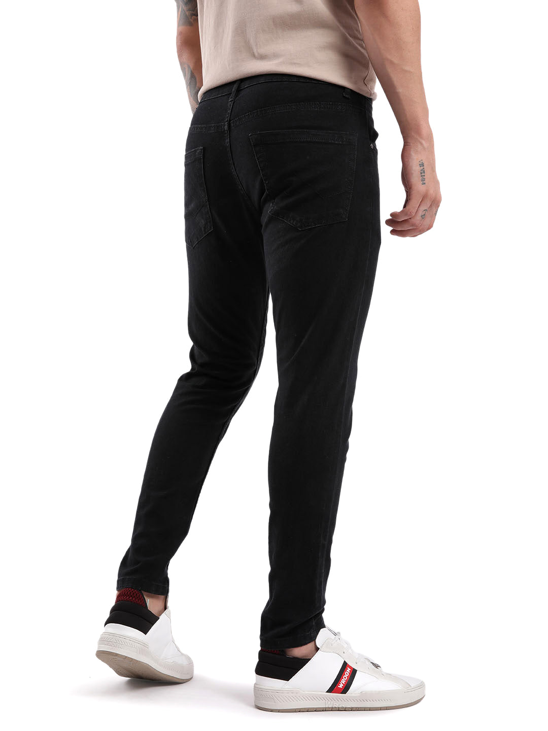 Elite Twill Black Jeans