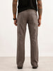 Solid Straight Fit Trouser | Blue
