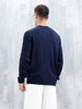 Men's Casual Cabel Knit Sweater  | Black