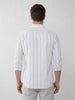Classic White Stripes slim fit shirt | White