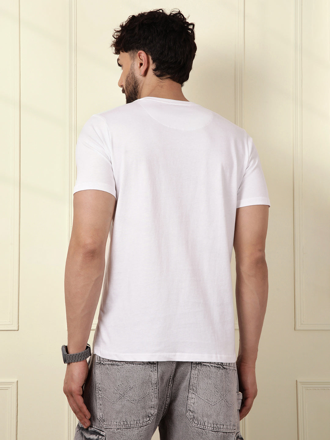 Fresh White Basic T-Shirt
