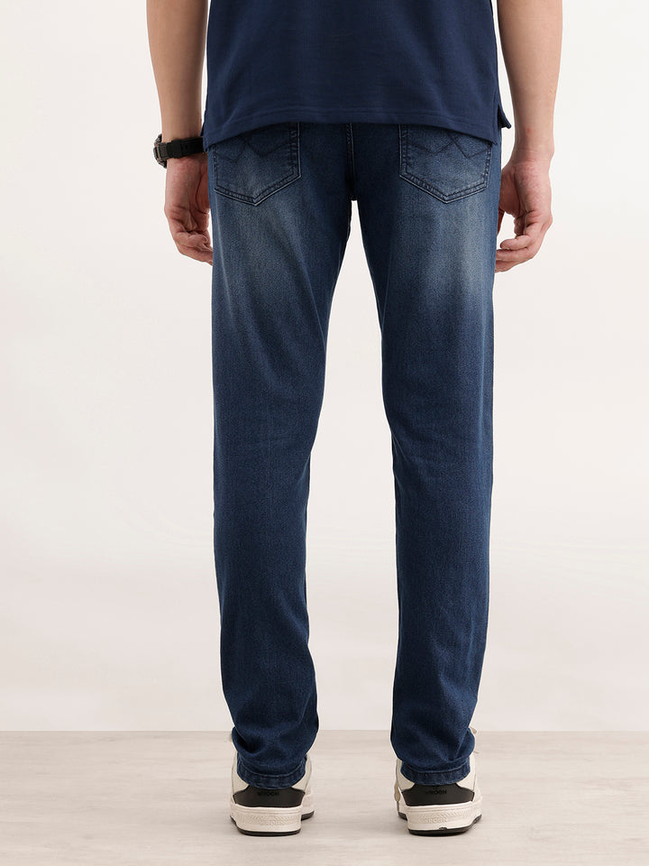 Slim Fit Denim Jeans  | Blue