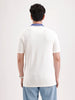 Jacquard Collar Polo T-Shirt  | Off White