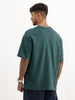Core Basics Oversized Fit T-Shirt | Green