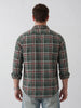 Slim Fit Checkered Shirt | Green