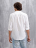 Classic Comfort Linen Shirt | White