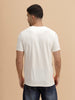 Pixel Ombre Printed T-Shirt | White