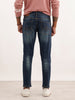 Faded Slim Crop Denim Jeans | Blue | WJN0200SL2025S