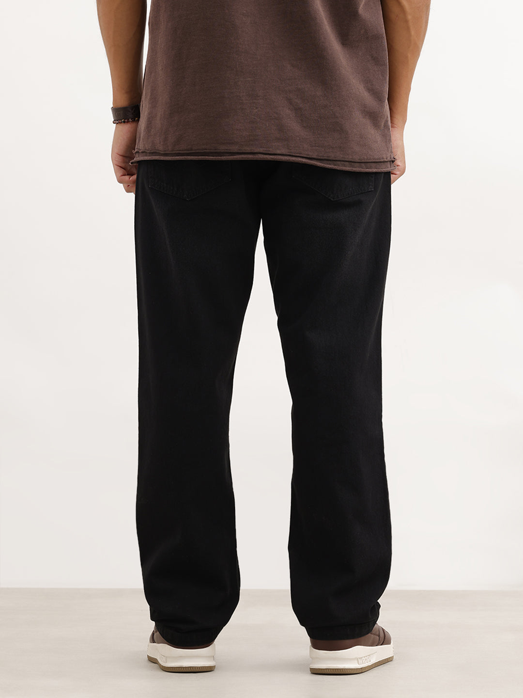 Faded Anti Fit Denim Jeans | Black