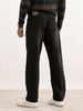 Faded Anti Fit Denim Jeans | Dark Grey