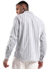 Grey Dobby Stripes Shirt