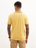 Placement Printed Polo T-Shirt | Yellow | WWTS240F