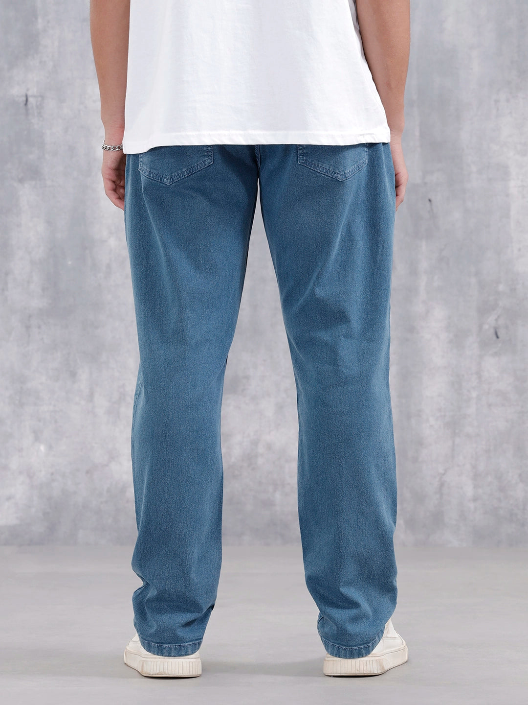Men's Casual Jogger Fit Jeans | Teal