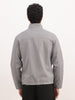 Slim Fit Double Pocket Zipper Jacket | Grey