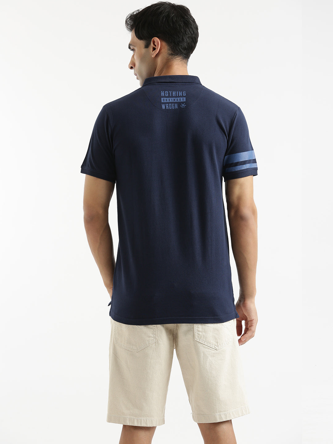 Bicep Stripes Polo T-shirt