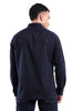 Prime Navy Solid Cotton Shirt