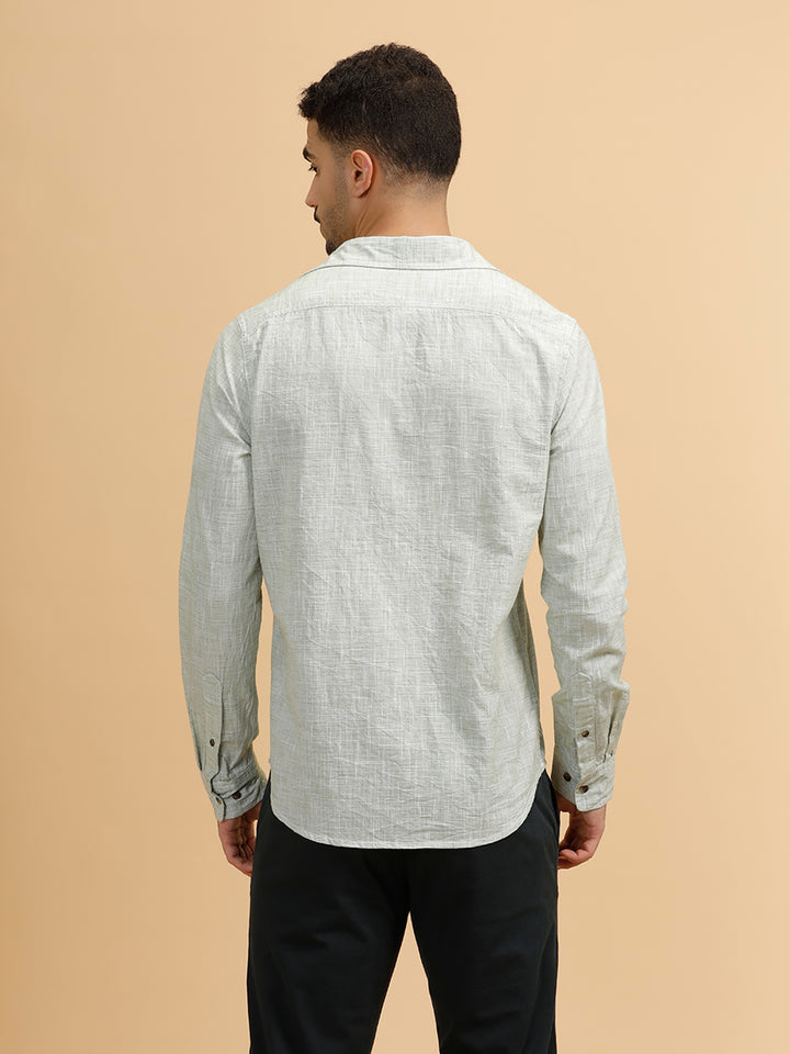 Casual Regular Fit Shirt | Green